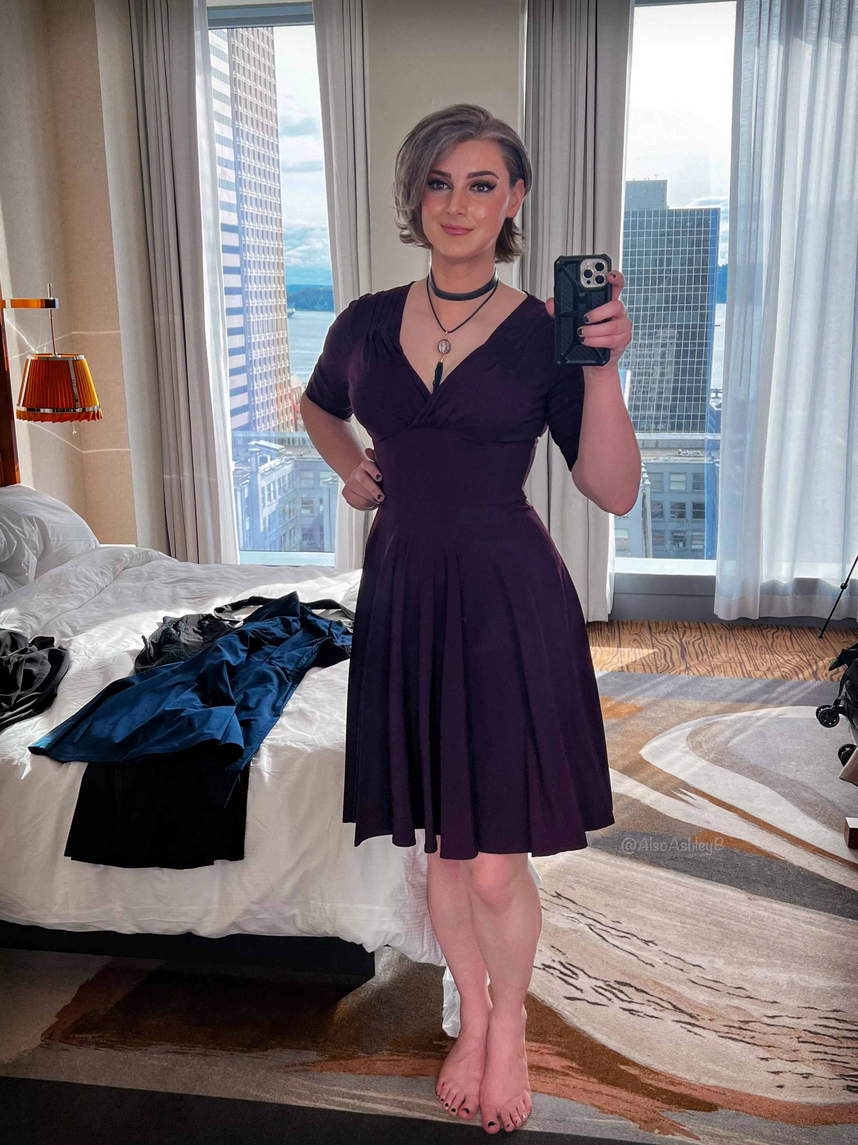 Went thrifting for dresses this week... this was my fav 💜