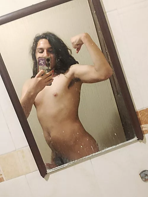 What are you licking first