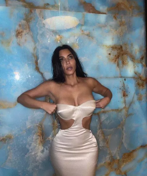 When she wore that white dress