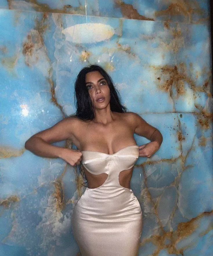 When she wore that white dress