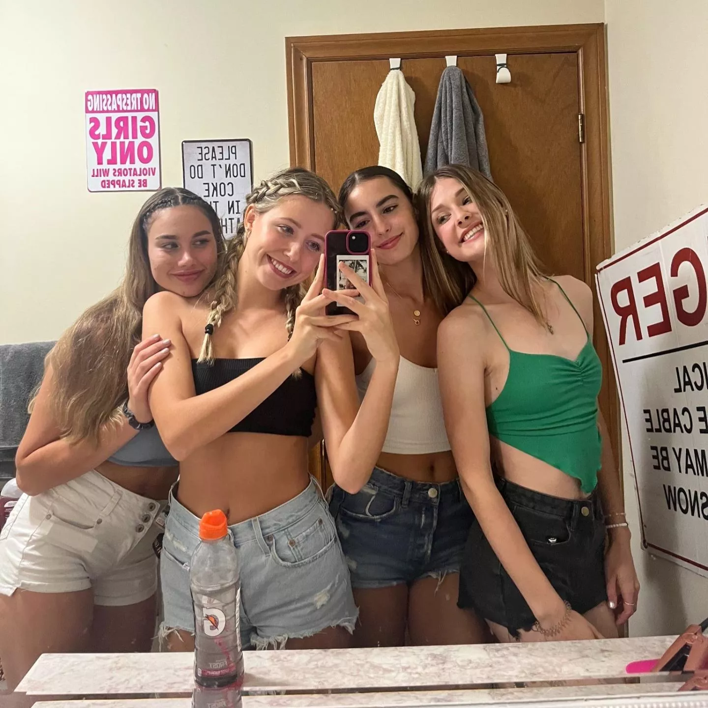 Who are you taking home? [4]