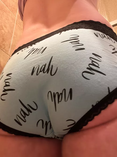 Will I ever stop wearing panties? Survey says…