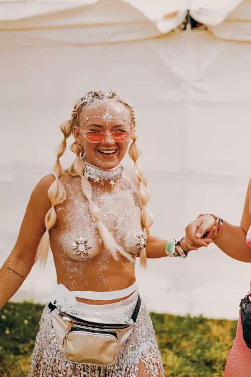 wish i could have glitter tits everyday