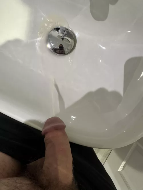 Work bathroom piss