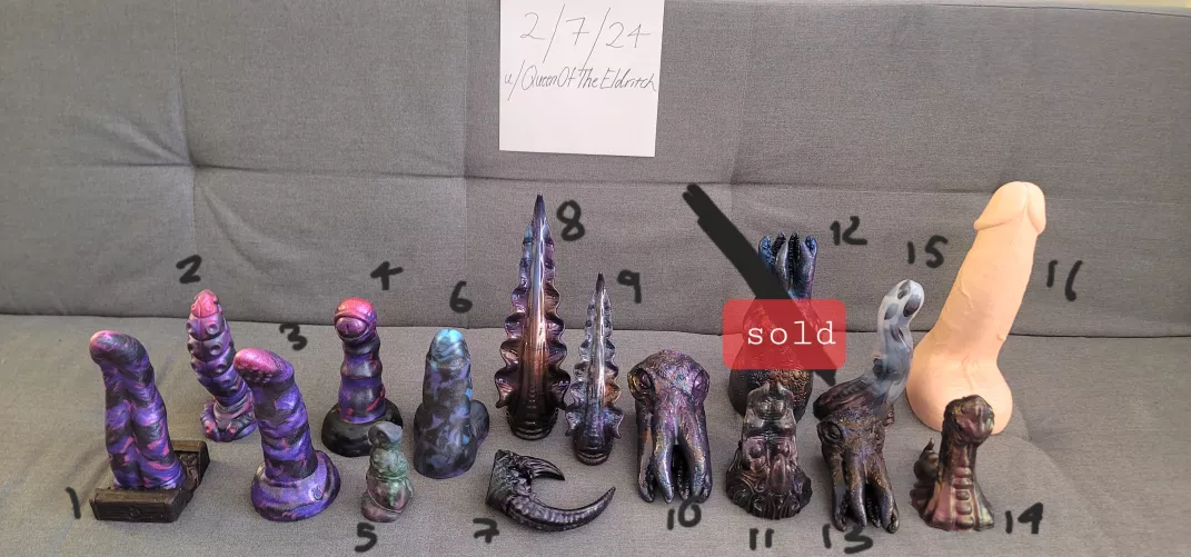 [WTS] 15 Toys, Tentacles and Monsters