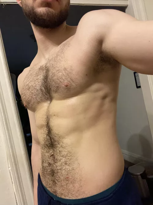 A bit sweaty after my run 🥵