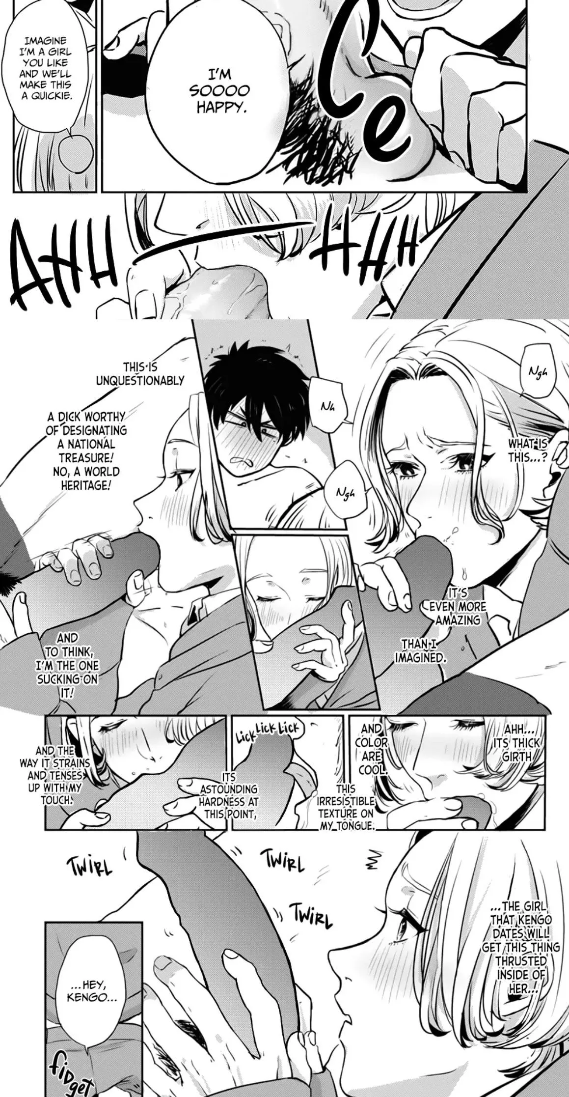 [A dick-scovery] just started this and my guy is talking about a dick like this, while thinking he wants to sleep with women with it(if he had it)