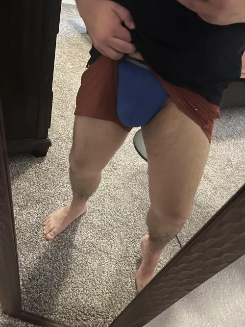 After a long week of work, all I wanted to do is get into my comfy jocks!!