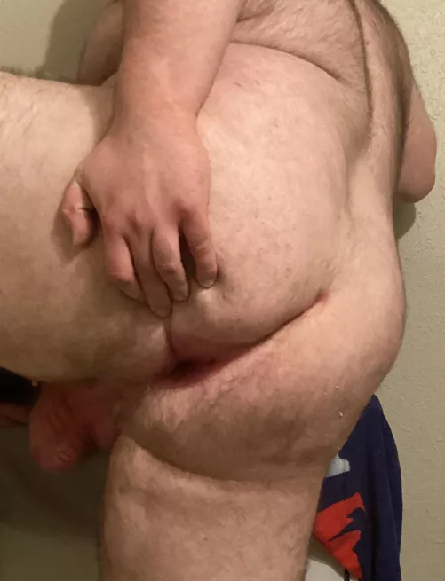 Bi-curious Hairy Virgin ass