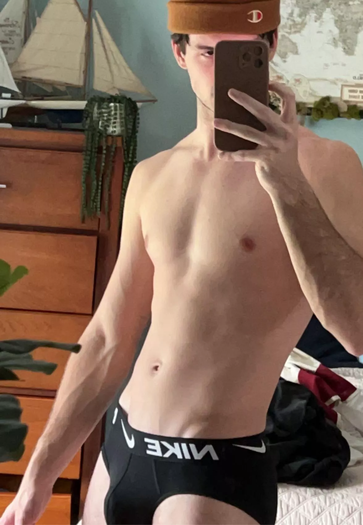 Black briefs for a change