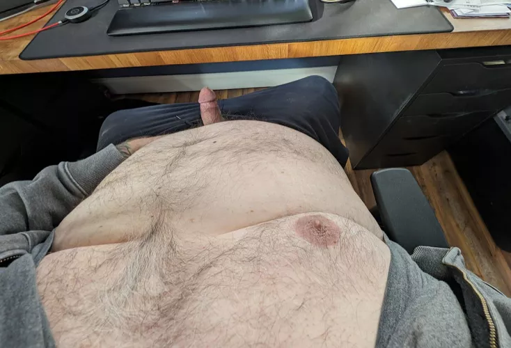 Bored and horny during work