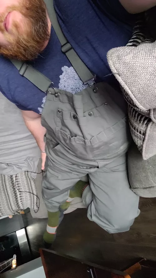 Chubby bearded guys in bibs, good or bad????