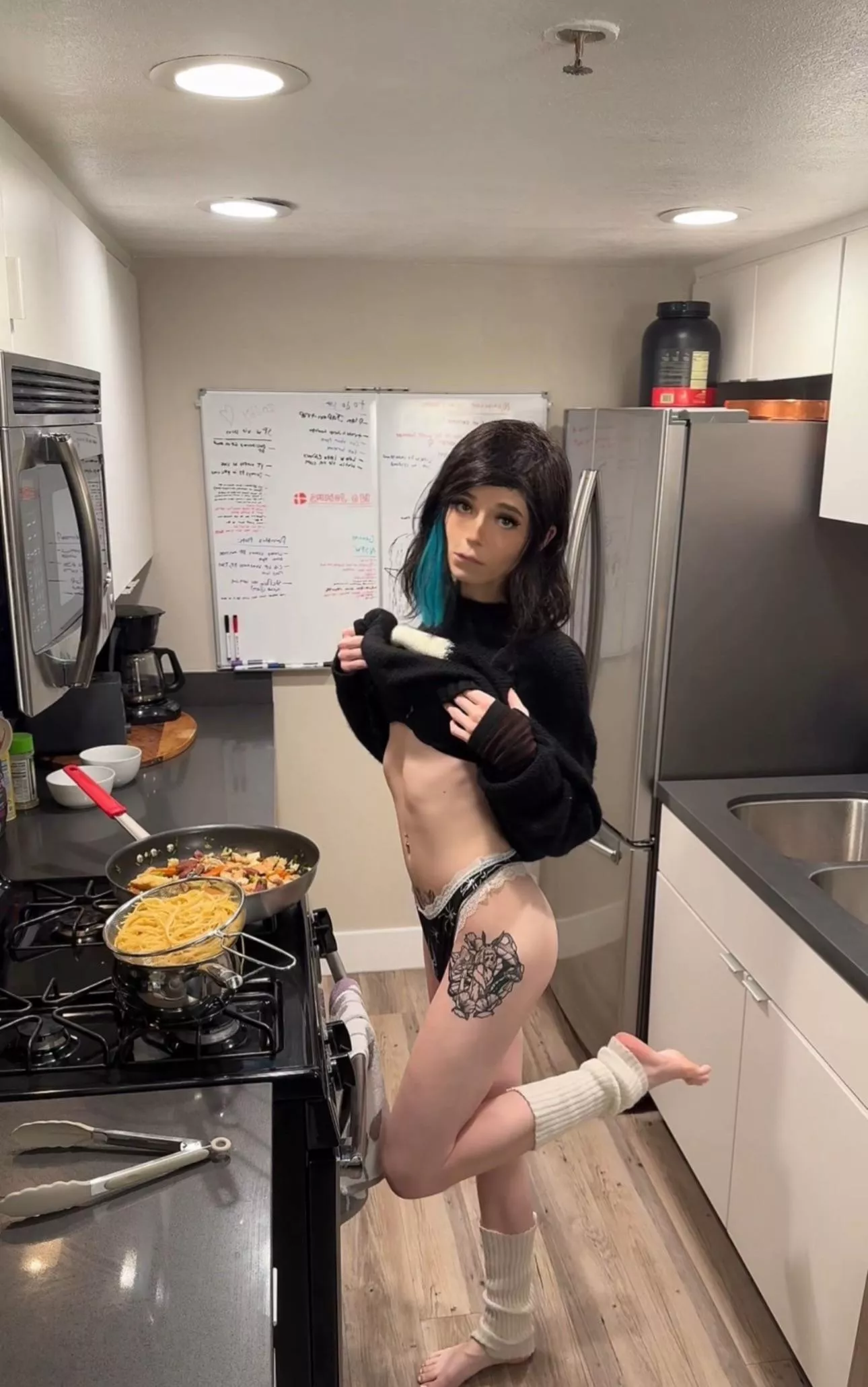 Dinner or my little bulgy? 🤭🥺