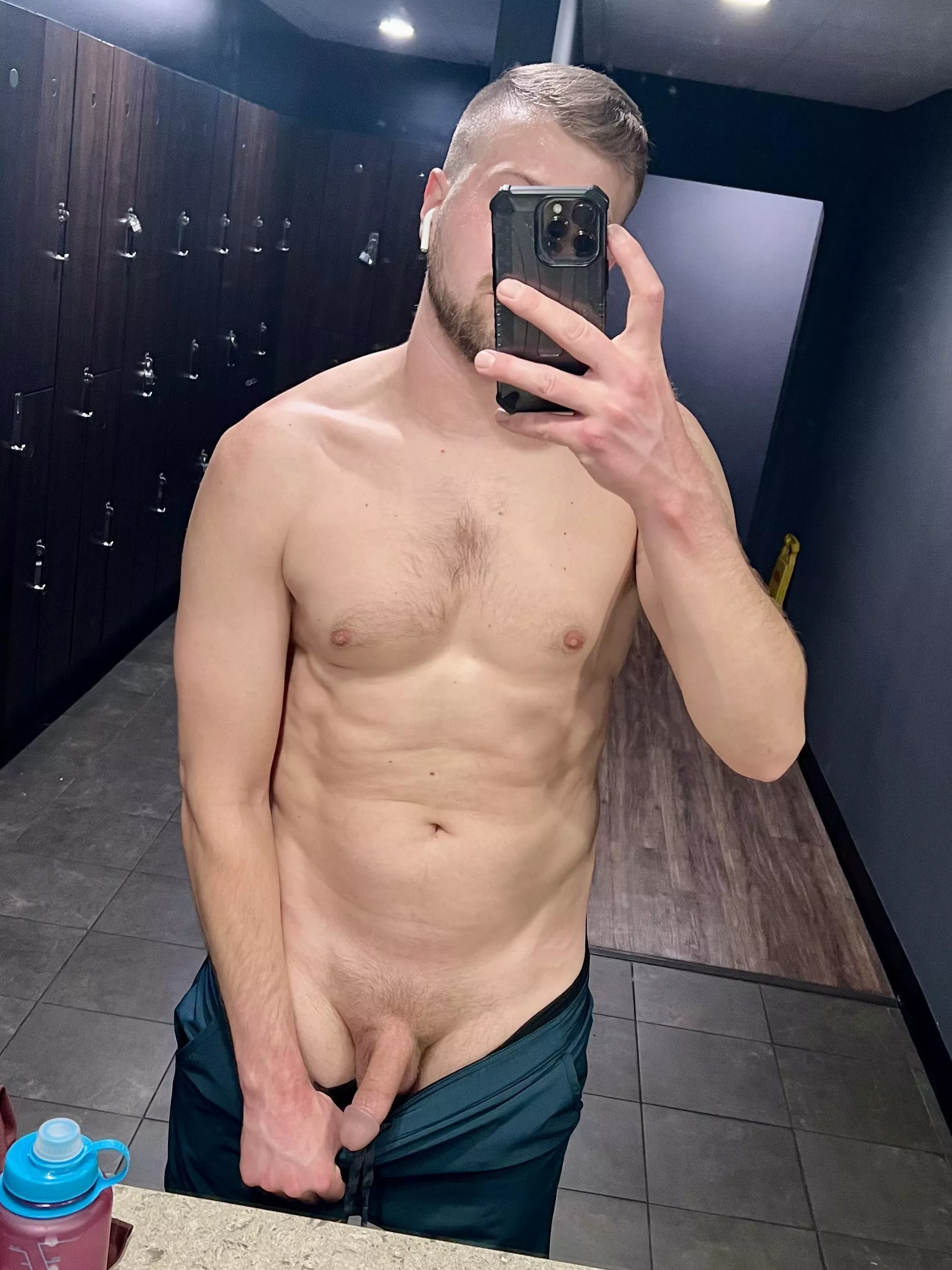 Gym selfie