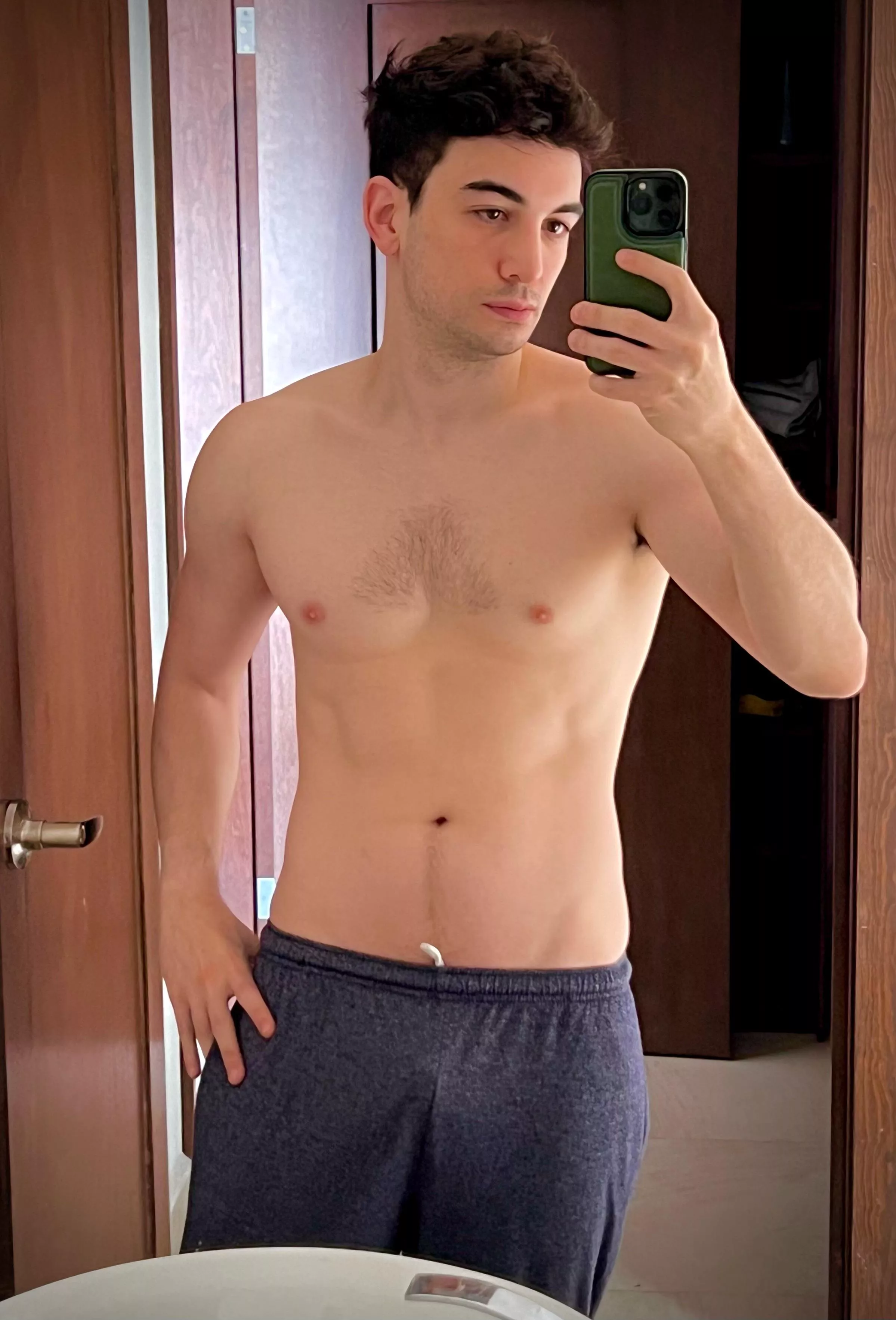 hair chest with heart ❤️ shape