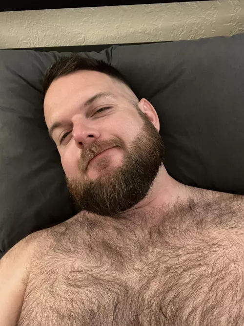 Haircut and beard trim day. My fav.