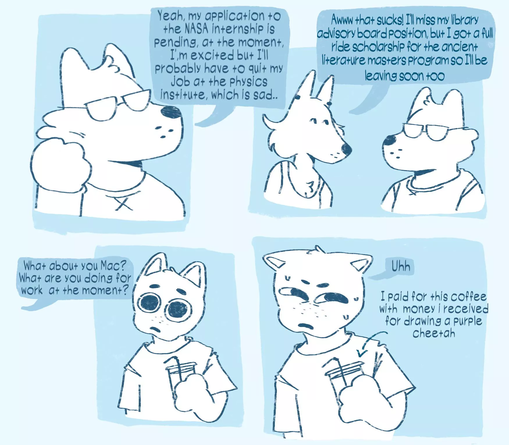 Having smart friends is wild