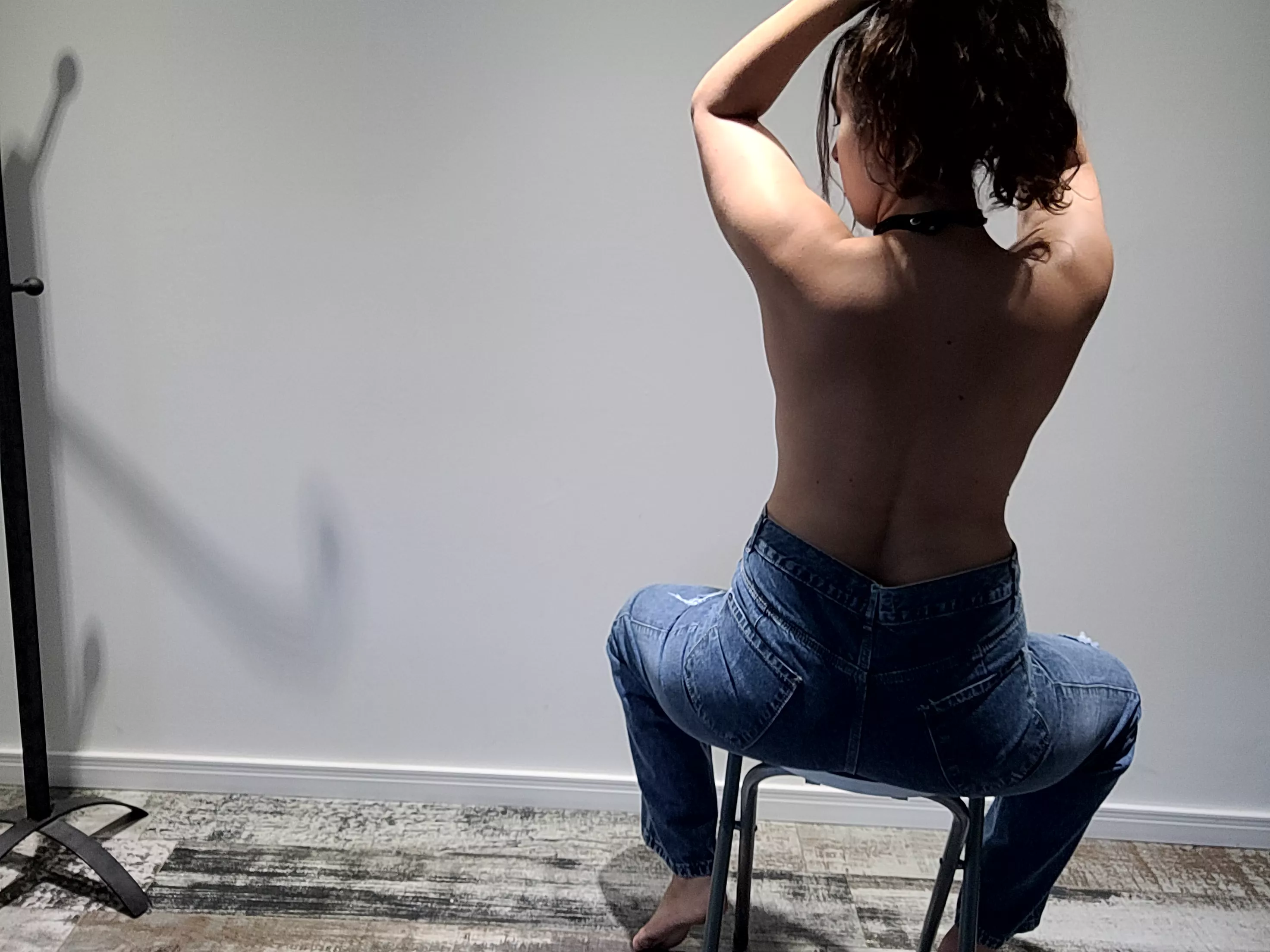 I want you to finish taking off my clothes