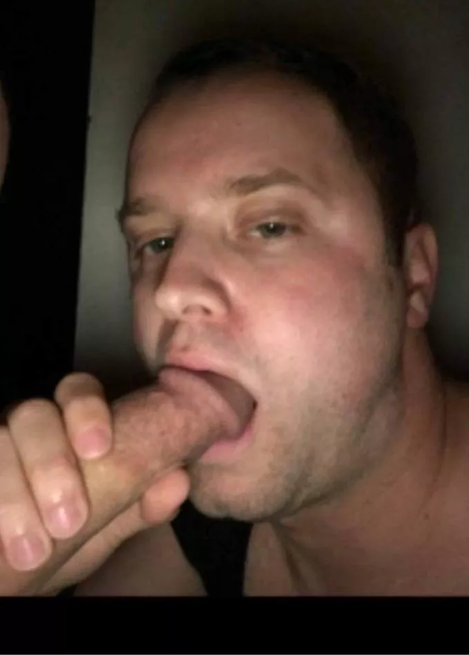 I wonder if anyone I know has seen my first cock sucking pic 🫢