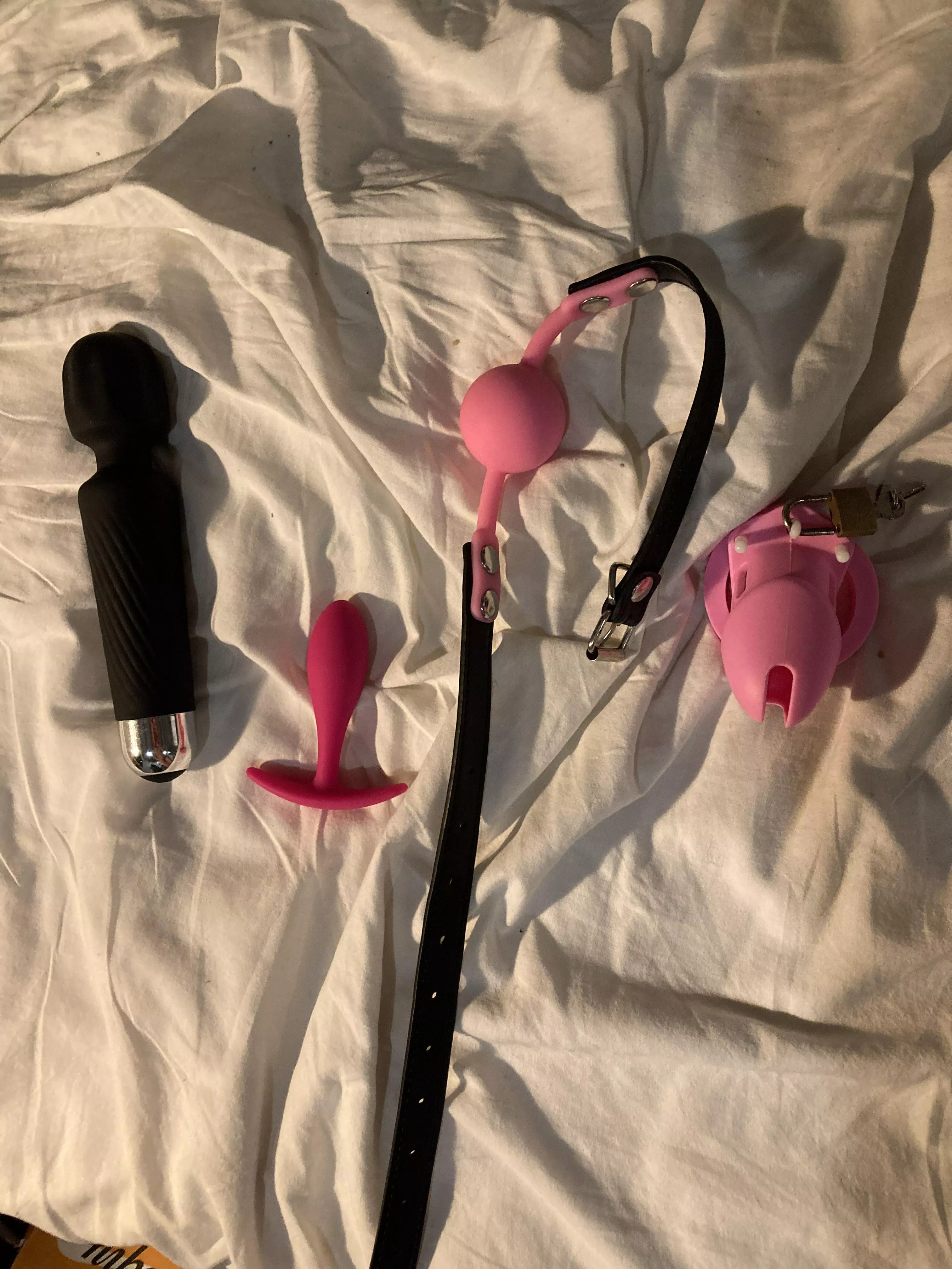 Instructed to be punished by you all: Choose your weapon! :)