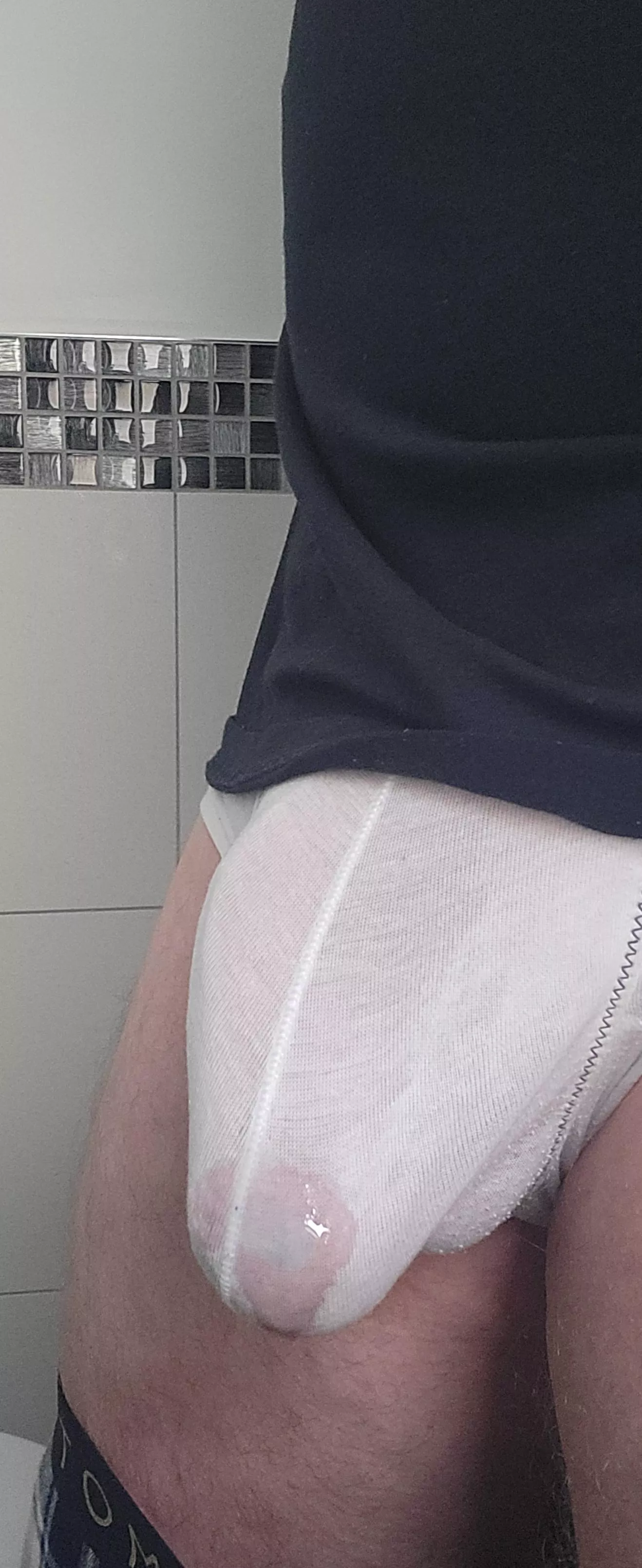 Leaking through my briefs! 😋