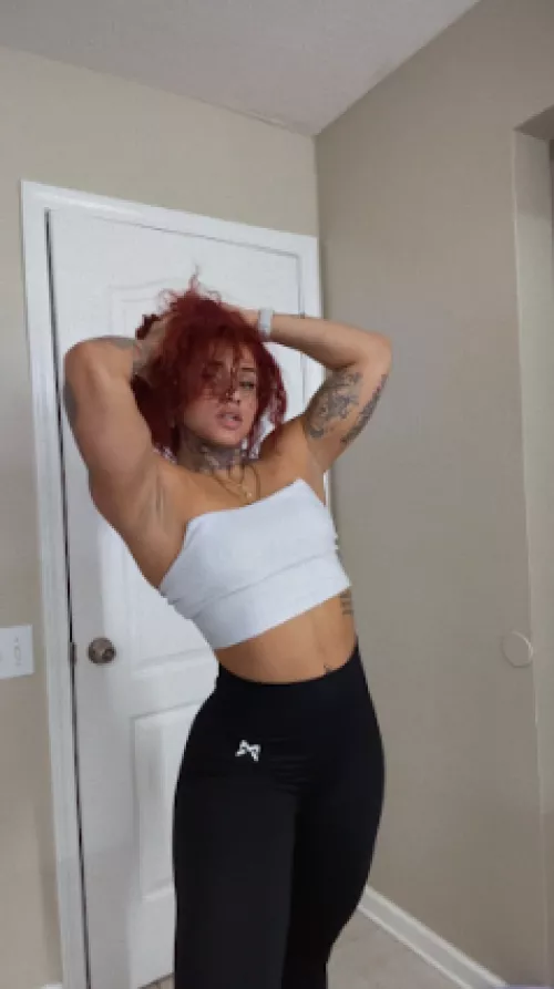 Lick it or you will be crushed by my muscled arms