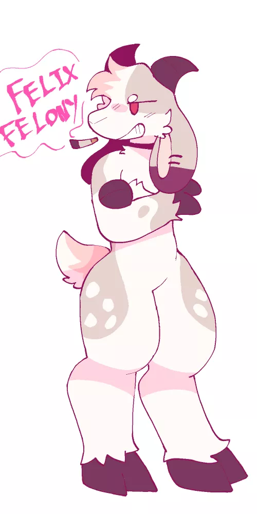 make assumptions about my fursona and I'll tell you if you guessed right! (art by me)