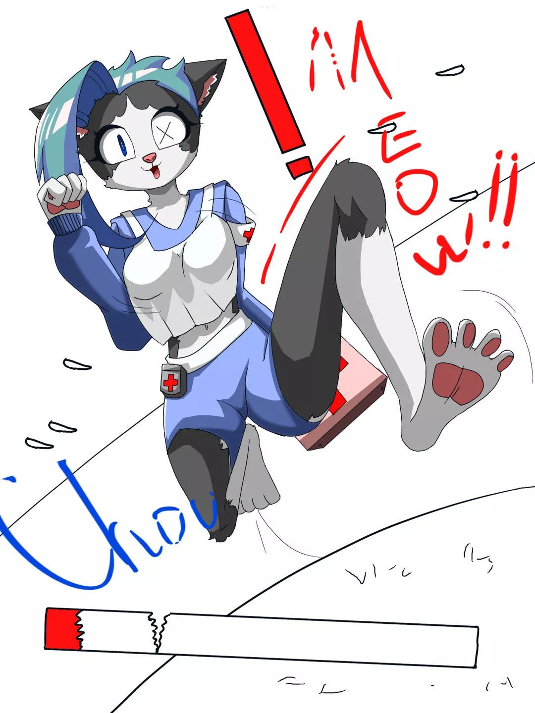 Meow meow meow!I am gonna die,where is the safety place for healing!?