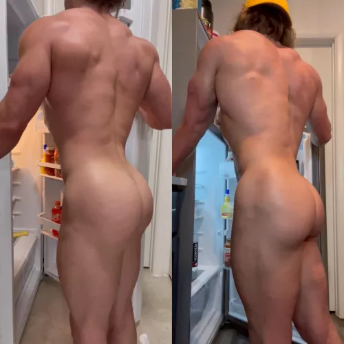 Naked progress pics of my butt after 18 months!