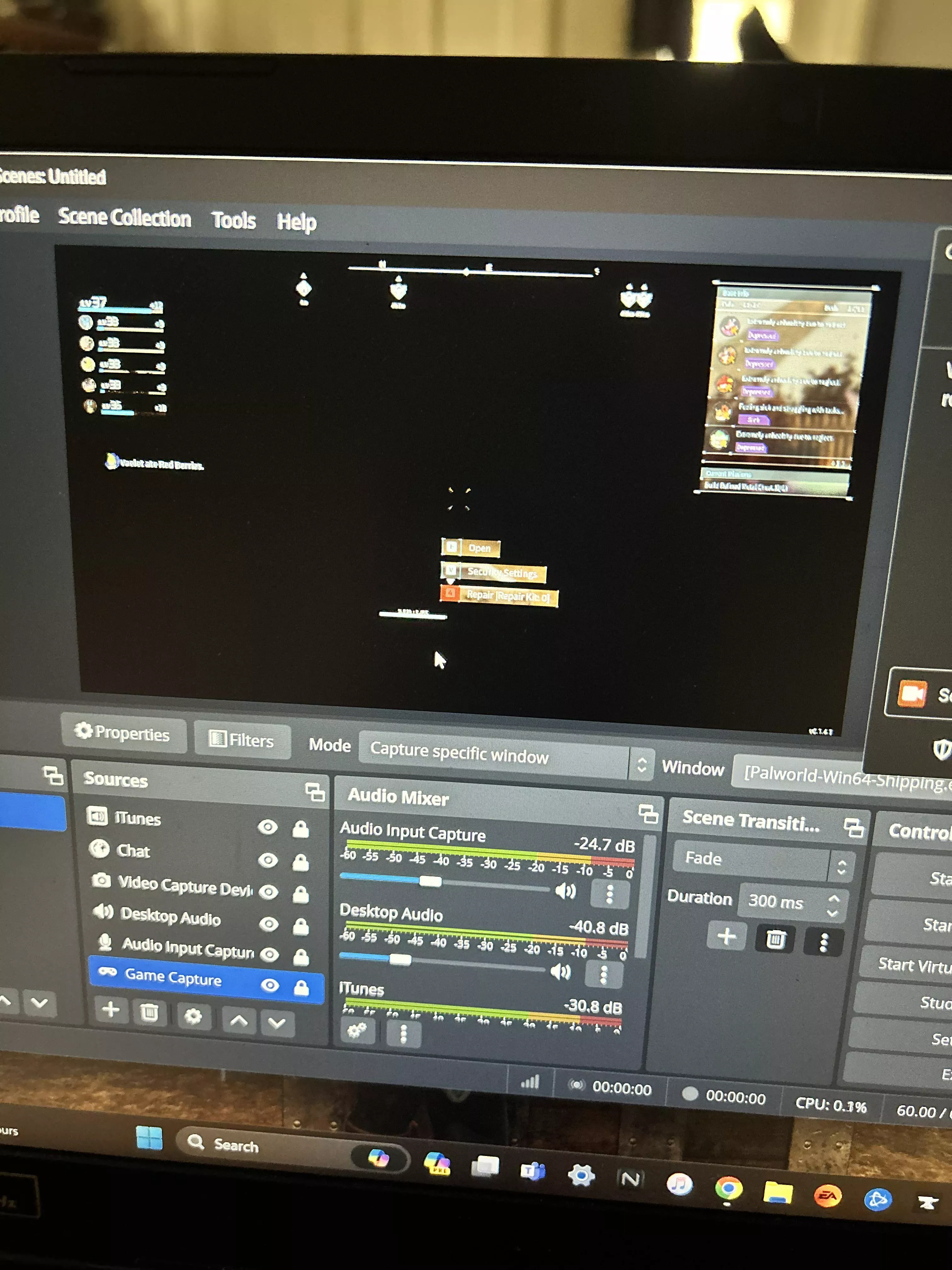 Need a fix OBS Studios