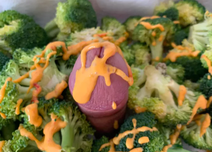 (oc) Broccoli & Cheese Surprise!