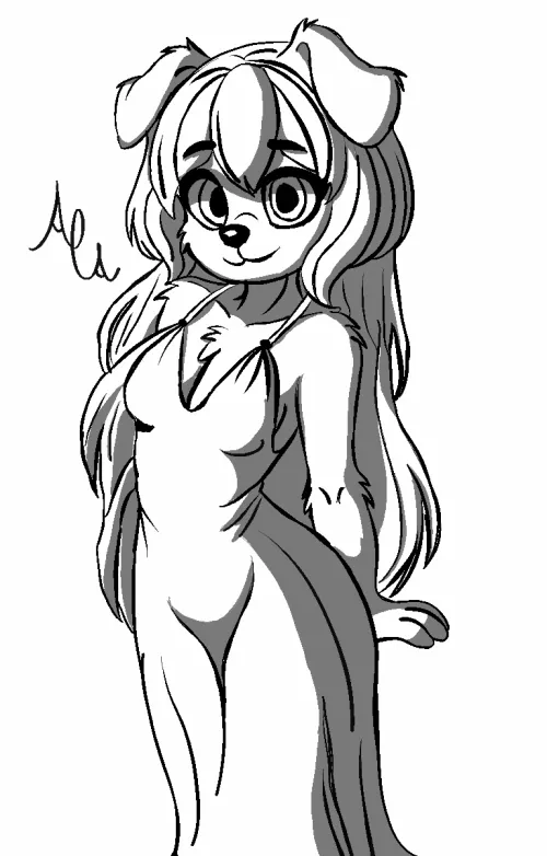 puppy sketch [By Me]