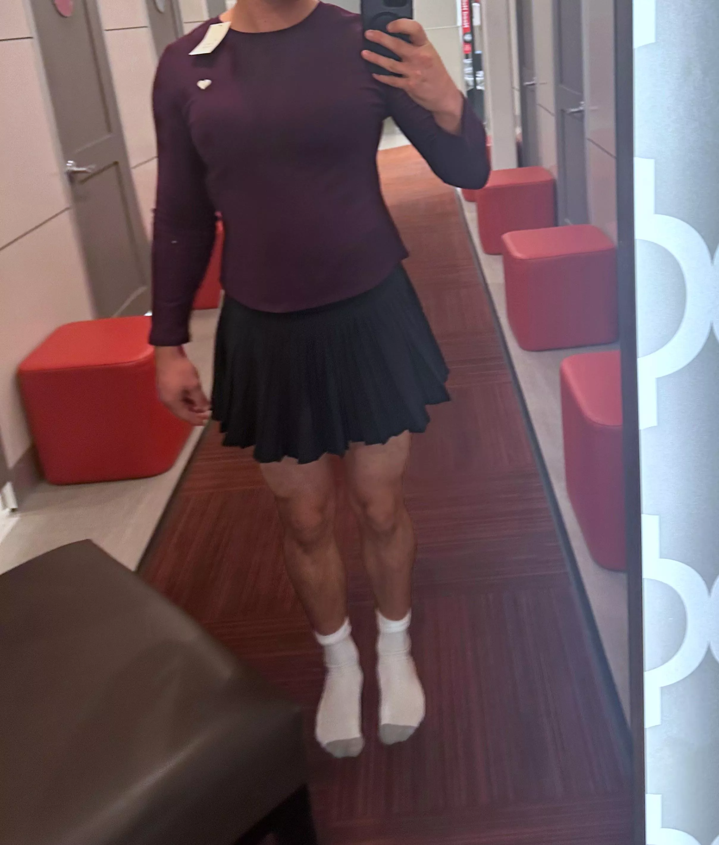 Sorry I keep purging, but dressing up in Target and walking into the hallway is my proudest MEF accomplishment.