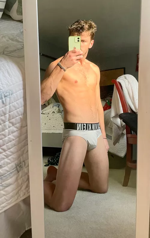 Sunset hit just right on my Calvin Kleins