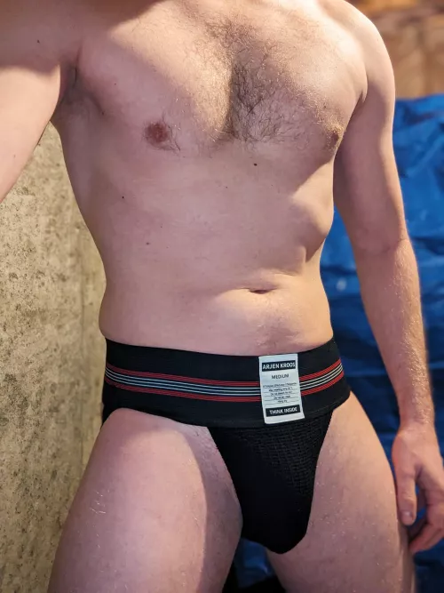 Sweaty after my workout