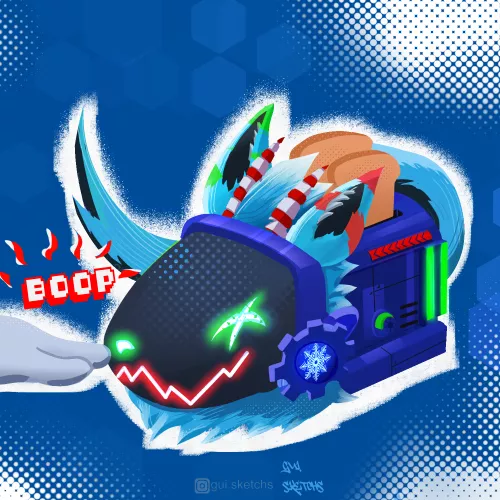 They turned me into a toaster!!! (Art by gui_sketchs)