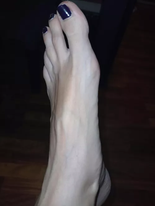 thin foot