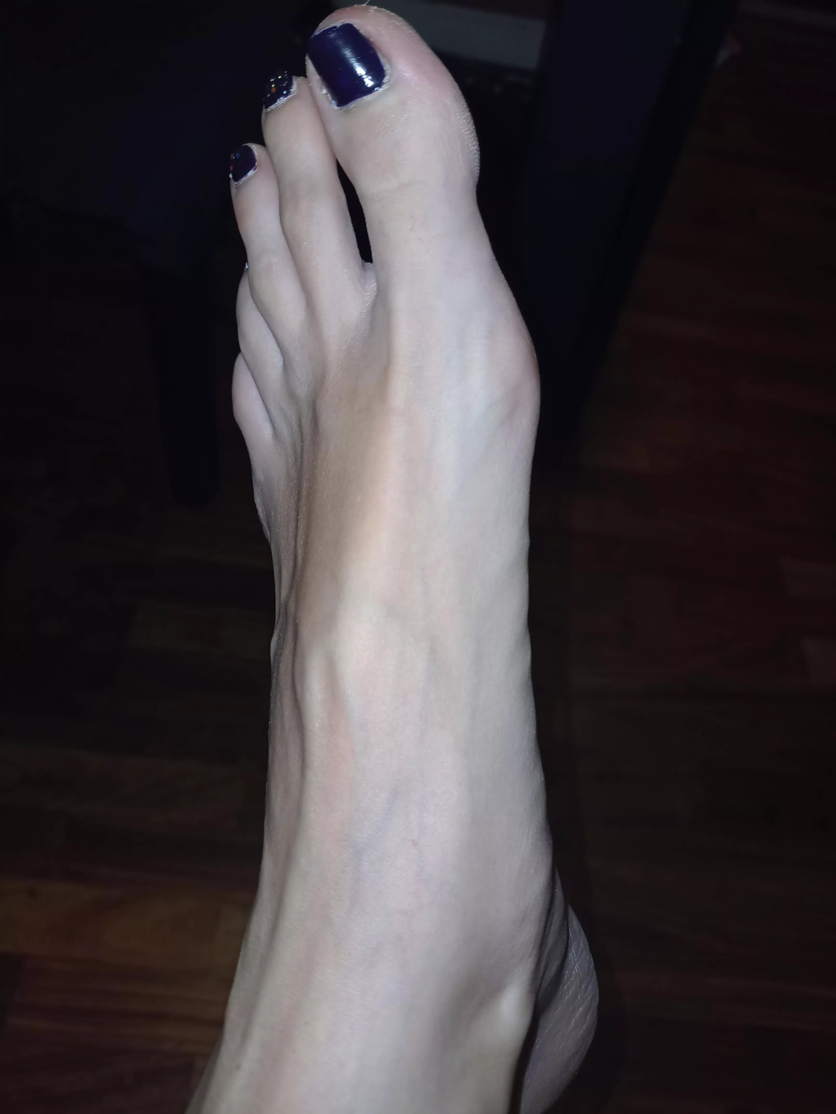 thin foot