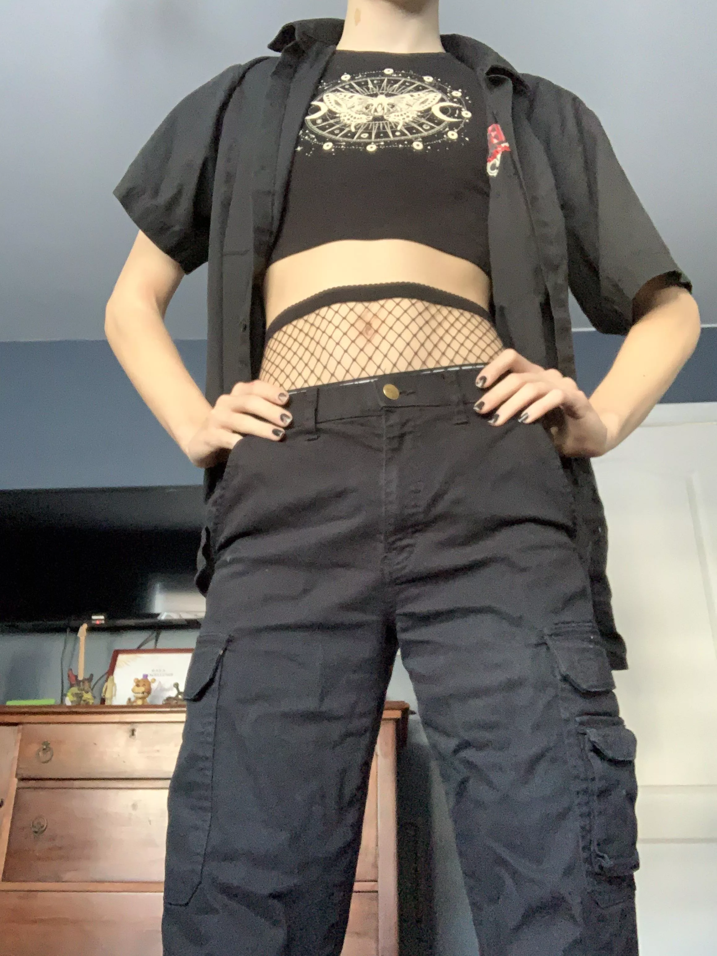 Today I decided to have a tomboy looking fit :3 (btw first tome posting, I’m happy to meet you all <3)