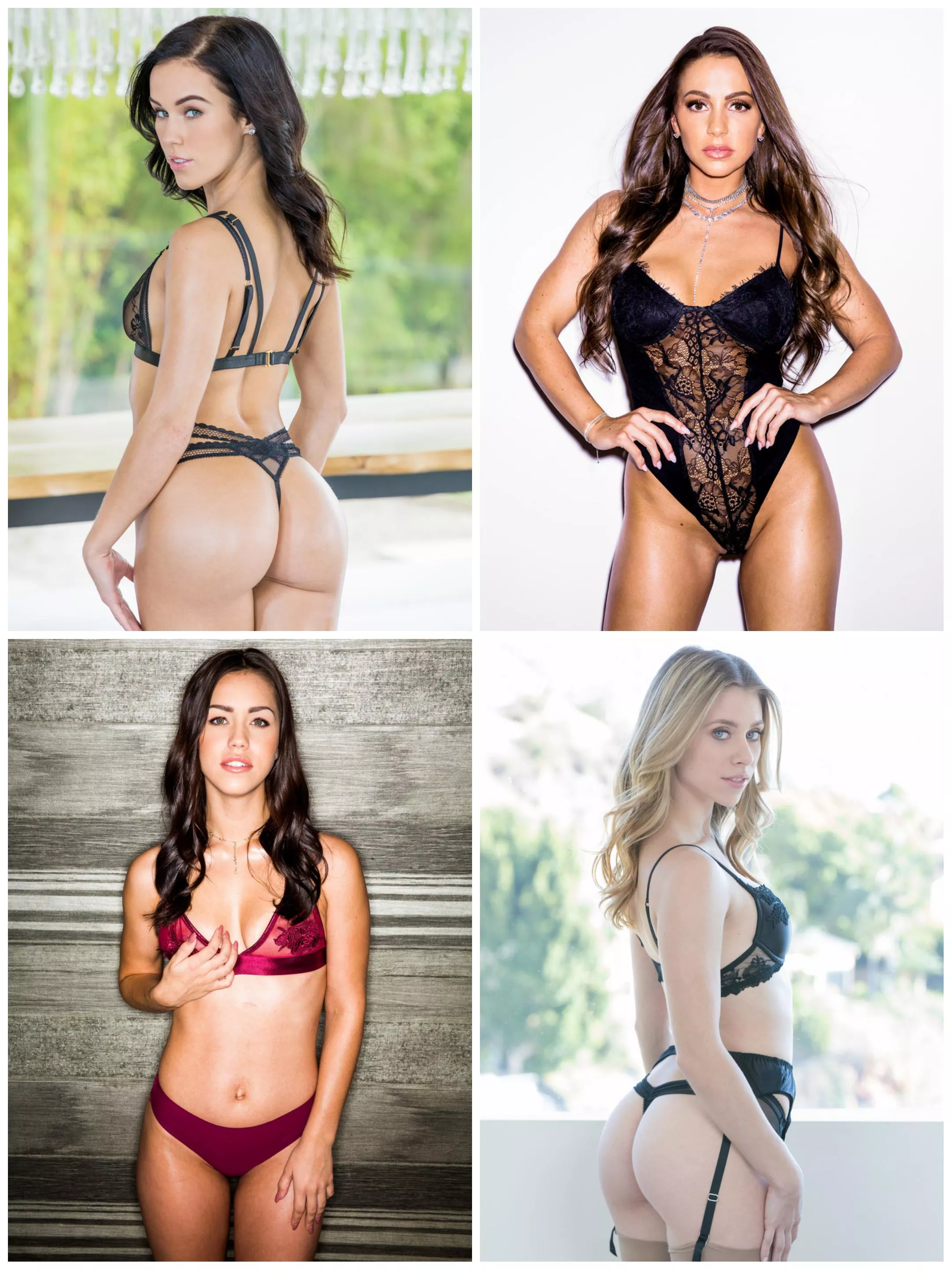 Vixen Angels Tournament - Quarterfinals: Pick 2 of your favorites for the next round - Part 3: [Megan Rain] vs [Abigail Mac] vs [Alina Lopez] vs [Anya Olsen]