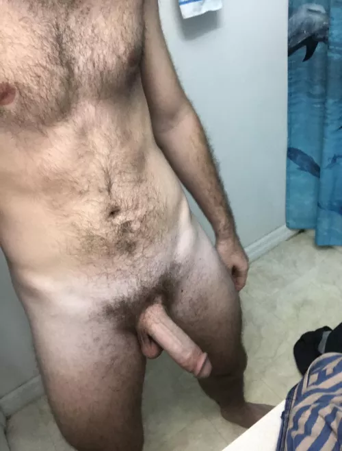 Your bro takes so long in the bathroom because he’s in there taking cock pics