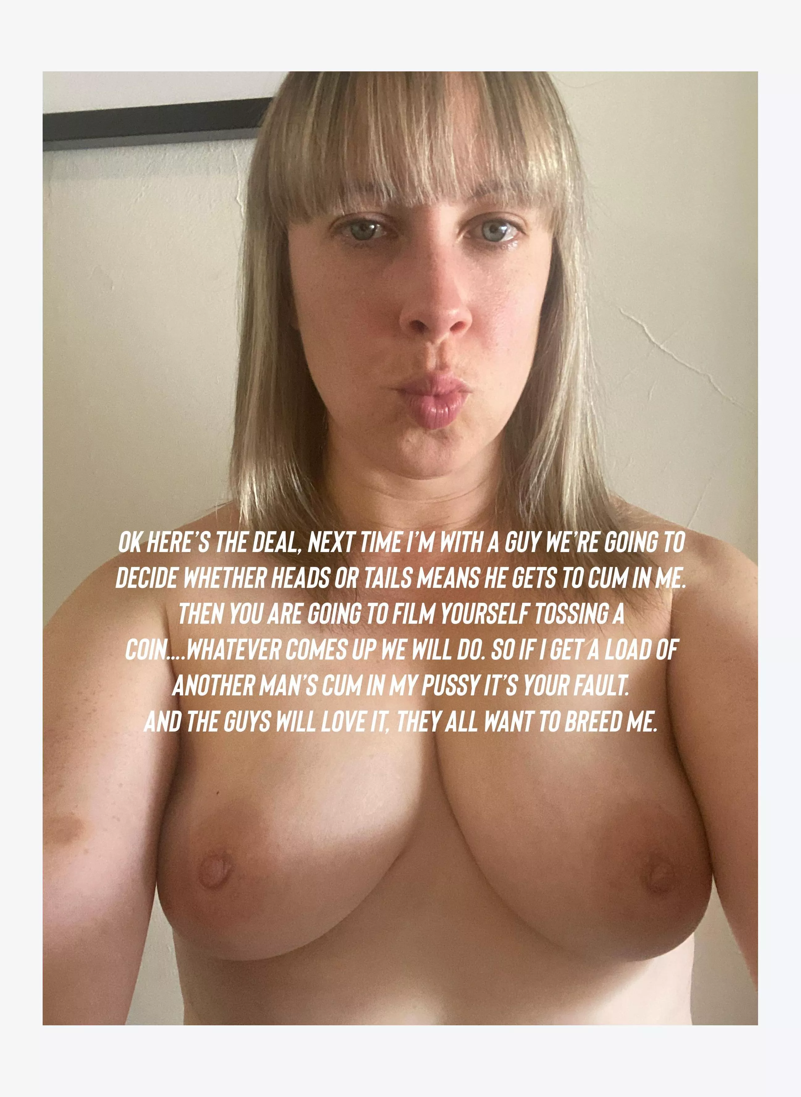 50/50 chance… 50/50 chance…