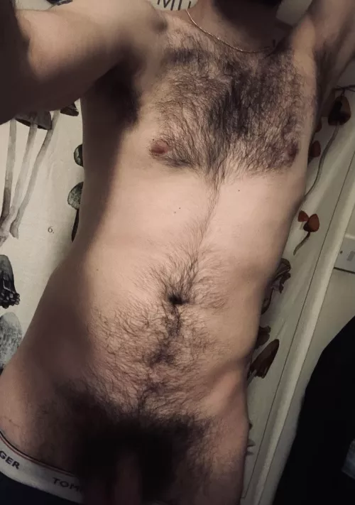 always hairy :)