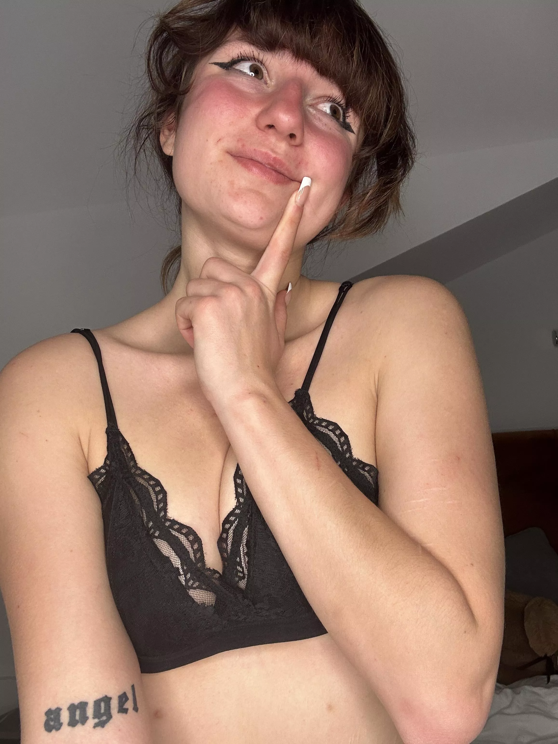 any takers for an 18year old with tiny tits...?