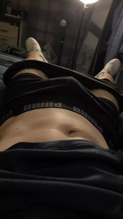 Black boxers white socks 🥵