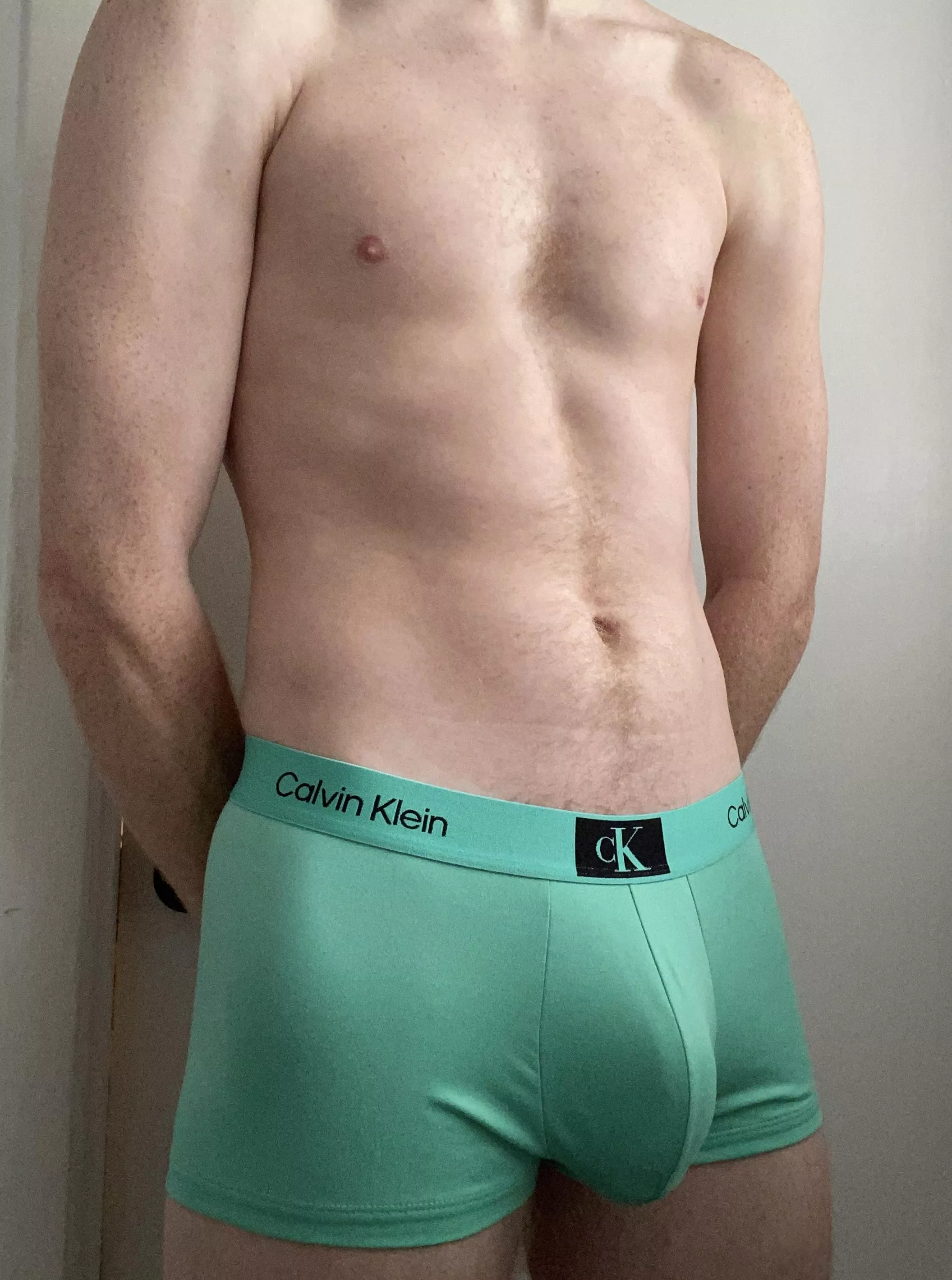 Calvin Klein trunks today