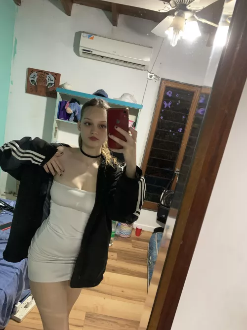 Can I go out in this dress...?