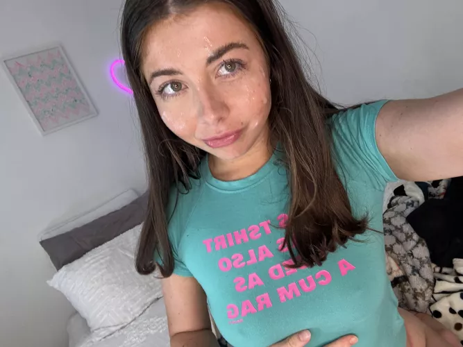 Cum-kissed Sunday Glow