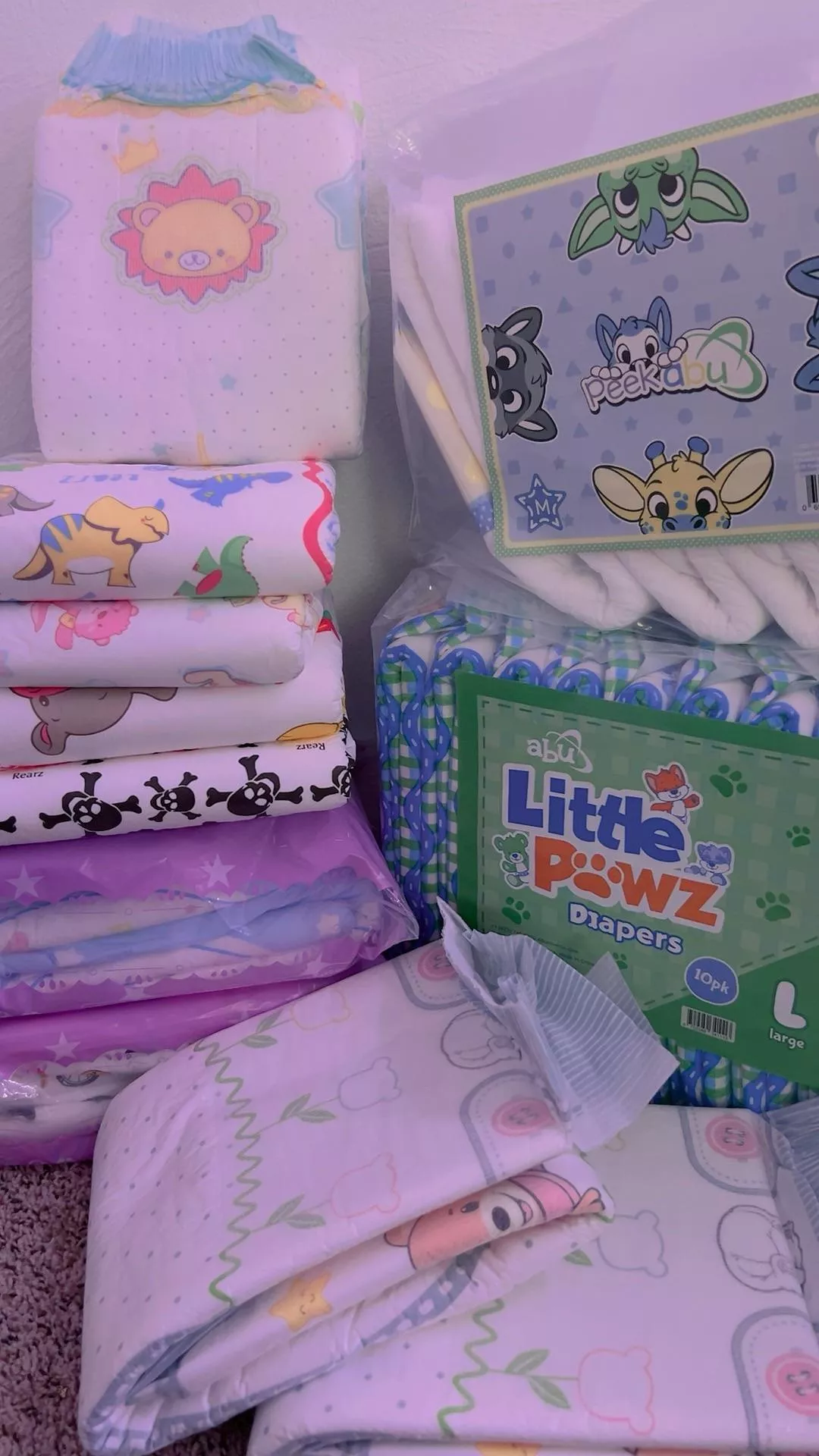 Diaper collection!