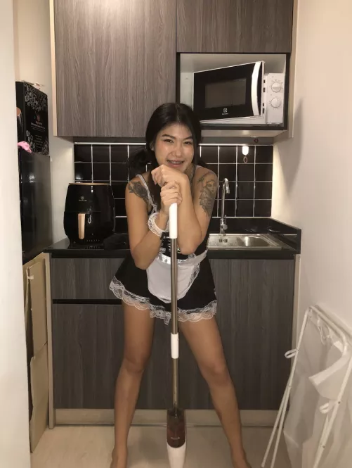 did you call the smiling maid?